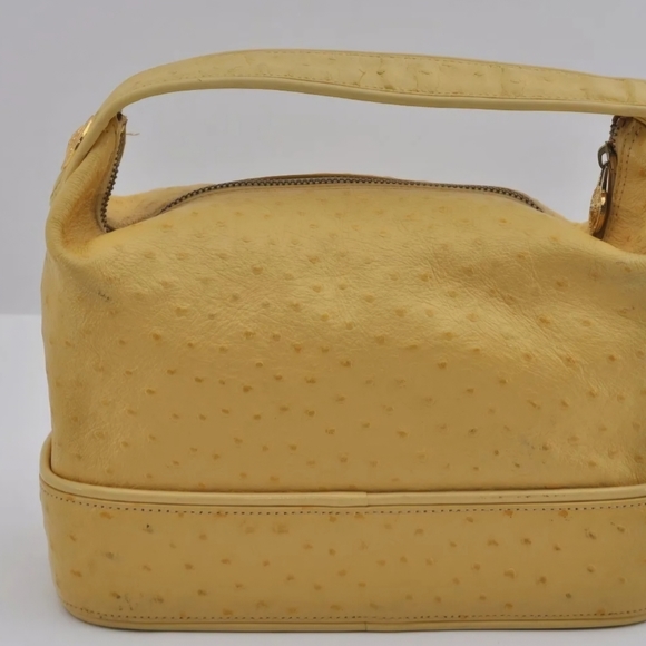 GIANNI VERSACE ostrich trunk bag main image 13